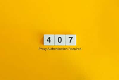 Statuscode 407 - Proxy Authentication Required / Proxy Authentifizierung benötigt