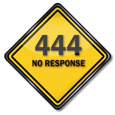 Statuscode 444 - No Response / Keine Rückmeldung