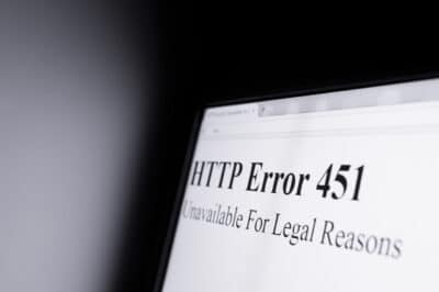 Statuscode 451 - Unavailable For Legal Reasons / Aus rechtlichen Gründen nicht erreichbar