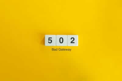 Statuscode 502 - Bad Gateway / Fehlerhafte Gateway Antwort