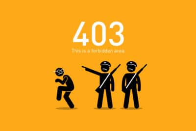 Statuscode 403 - Forbidden / Verboten