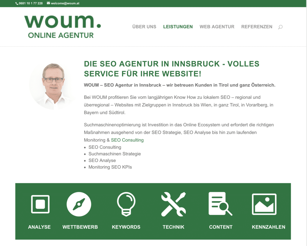 WOUM – SEO Agentur in Innsbruck