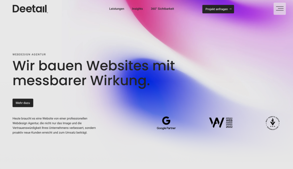 Deetail Webdesign Agentur