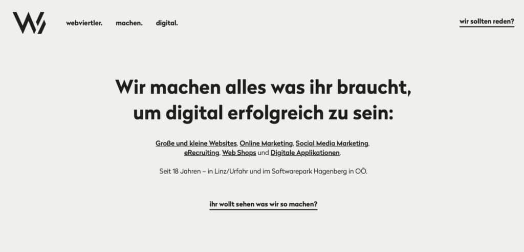 Webviertler | Digital- & Social Media Agentur / W4 Premium Web GmbH