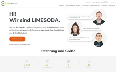 LIMESODA Webagentur