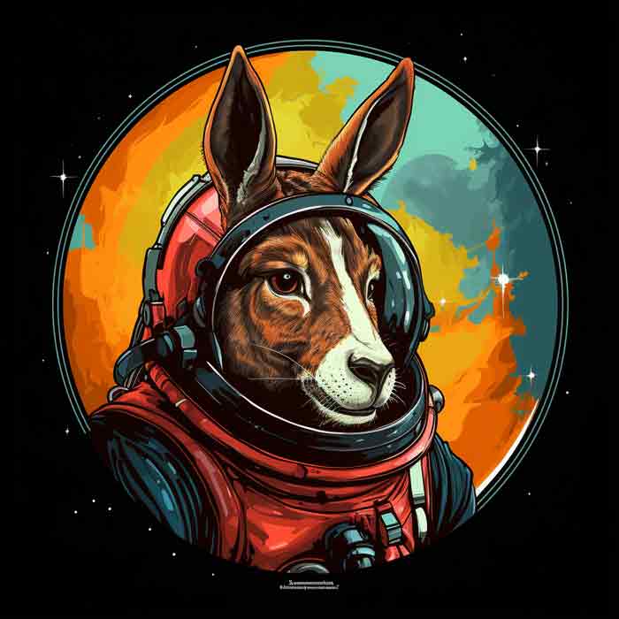Donkey in Space - Art by Webagentur Seofox in Salzburg